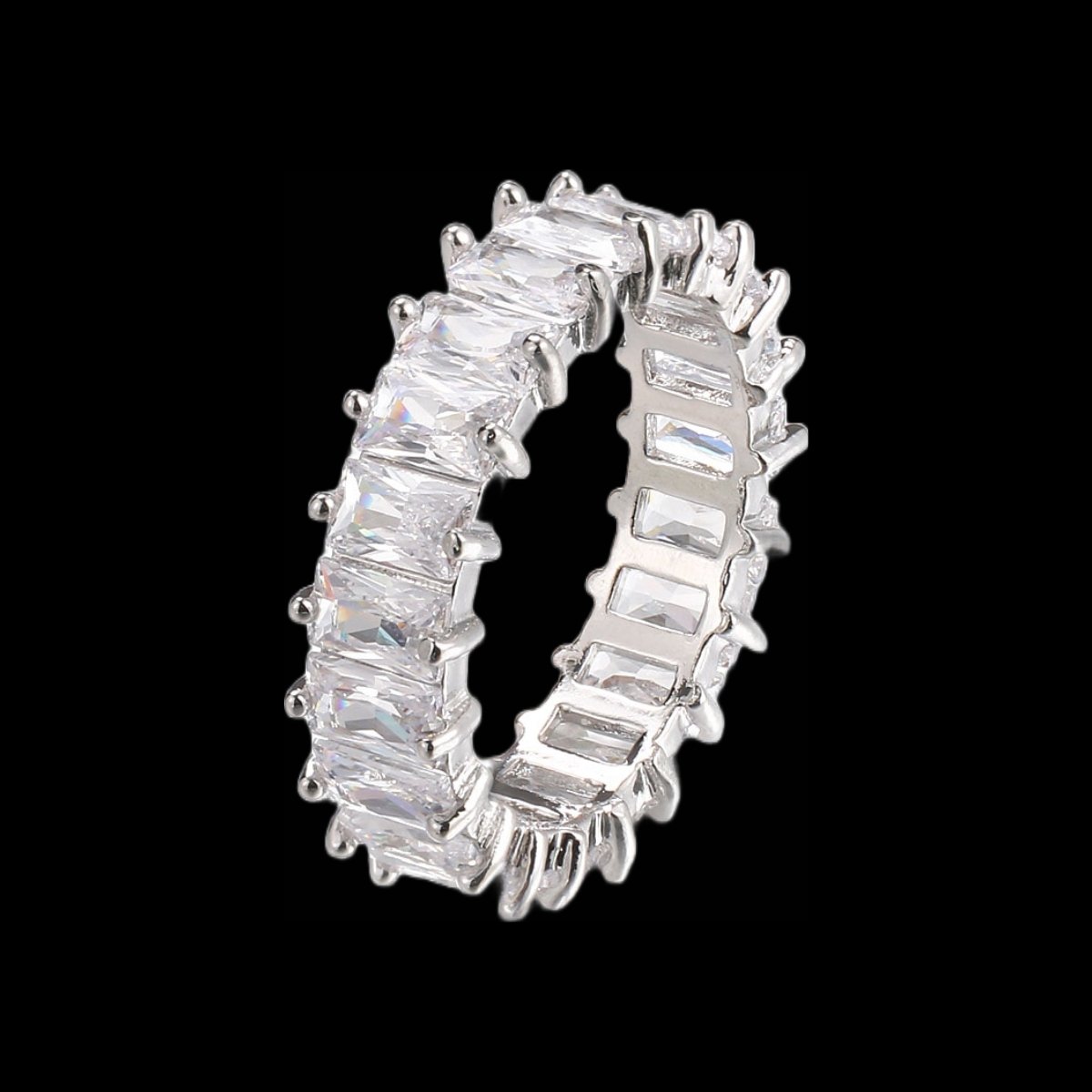 Baguette Eternity Ring - Icefall