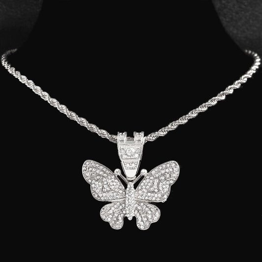 Butterfly Pendant - Icefall