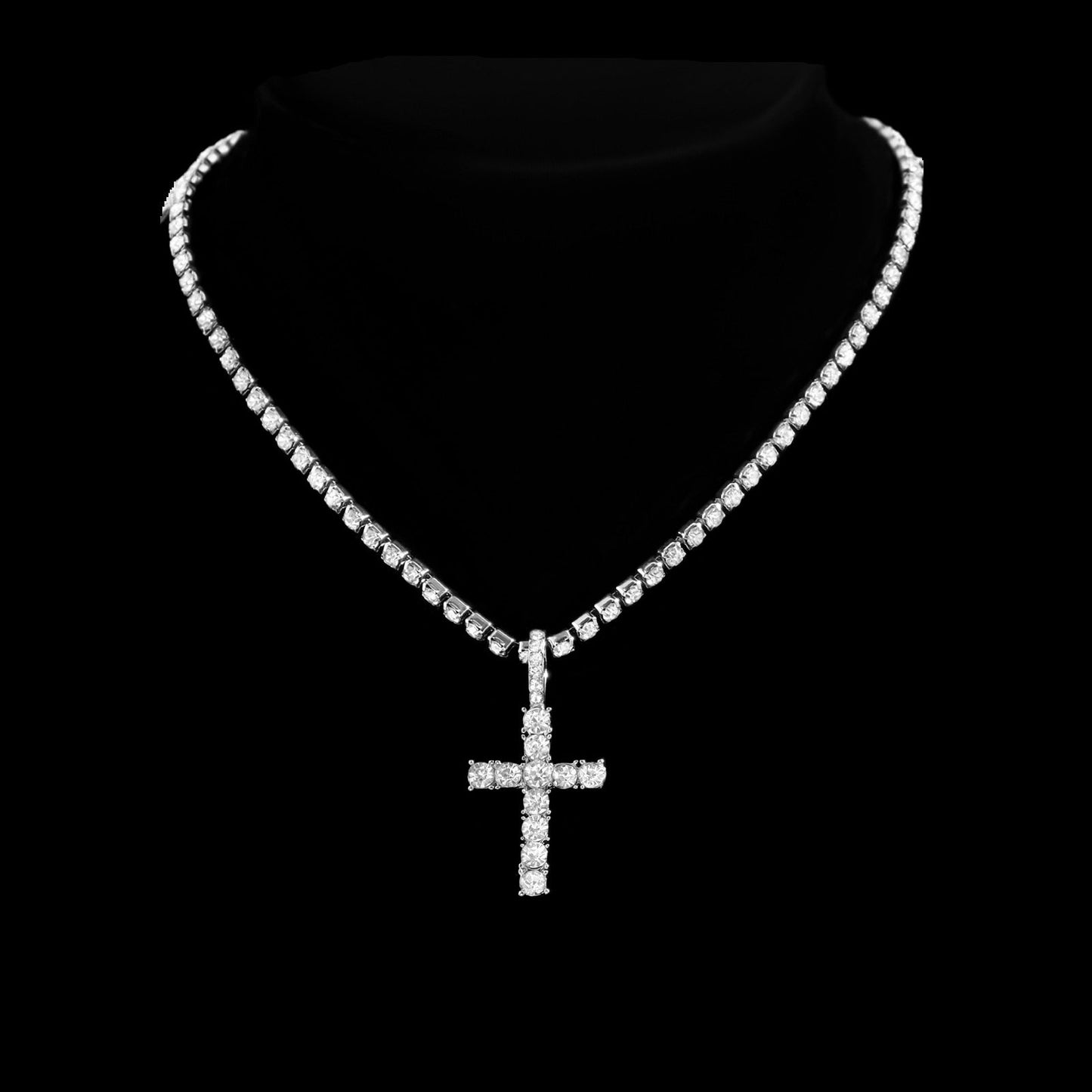 Cross Pendant - Icefall