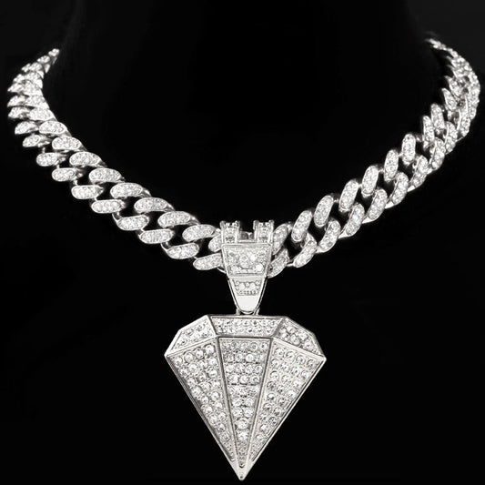 Diamond Pendant - Icefall