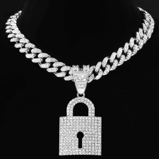 Lock Pendant - Icefall