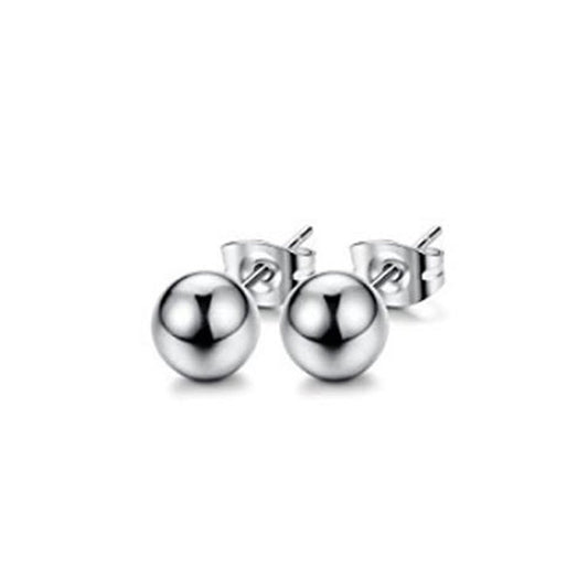 Pearl Stud Earrings Silver - Icefall